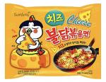 Лапша быстрого приготовления со вкусом Жгучей Курицы и Сыра (Острый вкус), SAMYANG 140г/40