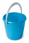 Ведро Соло10л перламутровое бирюзовое С633БИР
