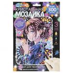 402867 Кристальная мозаика 17*23 см девушка Аниме МУЛЬТИ АРТ в кор.100шт