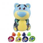 Десерт желейный "Канди клаб"ассорти (с изображением медведя) (ЦЕНА ЗА 1ШТ) 13гр*100шт*6 банок JEL103