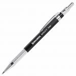 Карандаш механический цанговый 2 мм, HB, BRAUBERG METALLIC X-20, металлические детали, 181976