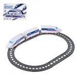 ИГРОЛЕНД Железная дорога "Скоростной экспресс", PP, PS, движение, 2хАА, 28х20х5см, 2 дизайна