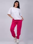 Джоггеры "Мистерия 7" фуксия, футер 3-х нитка начес