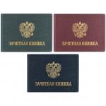 Обложка для зачетной книжки OfficeSpace ПВХ, тиснение золотом, ассорти, 255449