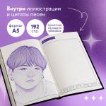 BTS. Блокнот (подарочное издание) (А5, твердый переплет, метал.пл., 80 л.)
