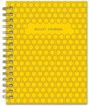 Bullet Journal (Медовый) 162x210мм, твердая обложка, пружина, блокнот в точку, 120 стр.