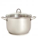 Кастрюля  8л ЛЕГЕНДА стек.кр