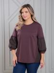 Блуза Novita 1319 шоколадный