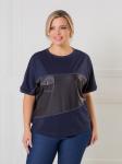 Блуза Novita 1471 темно-синий