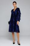 Платье BUTER 2863-Р индиго