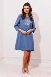 Платье BUTER 3001-Р голубой