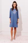 Платье BUTER 3001-Р голубой