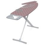 Доска гладильная Nika10+ тефлон НТ10+/8 с ракуш пудр  122*40см,h=до90см,стол/мет.монобл,подстав Nika