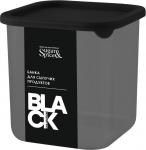 Банка для сып Black квадрат 0,8л гибк/кр