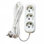 1-2.SALE сет. удлинитель ПВС 3х1 3роз.  1.5м 16А земля (корпус АБС-пластик) E1M 860479