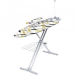 Доска гладильная Nika9 Н9/17 Геометрия сканди 122*40см,h=до90см,стол/мет.моноблок,подставка  Nika