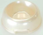 Миска для кошек/собак 200мл пластик, бежевый перламутр 3530133 HOMEPET