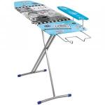 Доска гладил Nika4, 122,5*34,5см, h=70-80см,стол/фанера,подставка п/утюг,рукав,удл.2,2м,арт.Н4, Nika