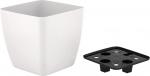Горшок Vienna 5л квадрат бел жасмин  (16)