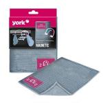 "Салфетка из микрофибры 40*50см,300гр/м2, С МАГНИТОМ,МагнитСистема,026260/York