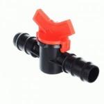 1-2.sale Кран проходной для шланга, d20x20мм, пластик, E1M