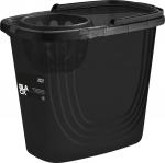 Ведро прямоугольное Spin&Clean Black с отжимом 10 л (9)