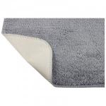 Коврик для ванной комнаты 40х60см,текстиль(п/э)/латекс,п/скольз,Pastel серый,102460/Рыжий Кот