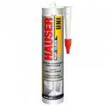 Hauser (Хаузер) UNI герметик силиконовый универсальный белый 260мл, арт.48803