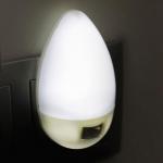 Camelion NL-262 ночник св/д "Яйцо" 0.6W 51x95x65мм 220V пластик/выкл., 15380