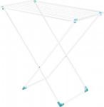 Сушилка напольная д/белья 10м (Д105*Ш54*В95см) металл, БЕЛАЯ, макс.нагрузка=10кг, СБ3Б Nika