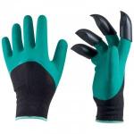 Перчатки садовые с когтями 4шт., полиэстер/латекс. Park GG-4 / 3656