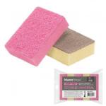 Губки для посуды поролон/абразив,93*65*27мм,МОЙ Макси,5шт,60139/Master House