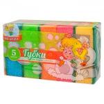 Губки для посуды поролон/абразив,95*65*32мм,Макси,5шт,MPU3275/Умничка