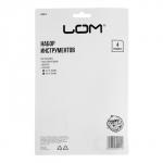 Набор инструментов ЛОМ, молоток, 2 отвертки, нож, 4 предмета