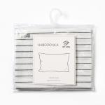 Наволочка «Этель» White stripes, 50?70 см, жатый хлопок