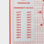 Коврик для выпечки и раскатки теста с разметкой, армированный, силикон, 50?40 см, красный