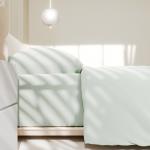 Постельное бельё 1.5-спальное LoveLife Green tea, микрофибра, зелёное