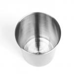 Набор кемпинговых стаканов «Мастер К.», 320 мл, 3 шт., нержавеющая сталь, зелёный