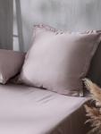Наволочка SL Home Tencel, 70?70+3 см, тенсель, эвкалиптовое волокно 100%, пудровая
