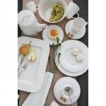 Салатник Magistro Crotone, 1.4 л, 20?9 см, фарфор, белый