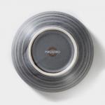 Салатник Magistro Urban, 260 мл, d=12 см, фарфор, серый