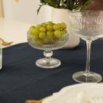 Дорожка на стол «Этель» Linen style, 40?146 см, серая, МИКС,100% лён