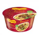 Лапша лагманная Говядина Халяль 90 гр., лоток