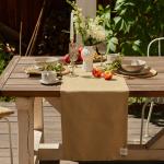 Дорожка на стол «Этель» Kitchen 40?146 см, 100% хлопок, саржа 250 г/м?, бежевая