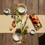 Дорожка на стол «Этель» Kitchen 40?146 см, 100% хлопок, саржа 250 г/м?, бежевая