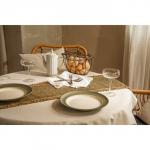 Дорожка на стол SL Home, 30?120 см, зелёная