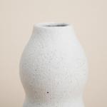 Ваза SL Home «Арена Бланка», 7.5?14.2 см, керамика, белая
