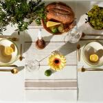 Дорожка на стол «Этель» Rigoroso 40?146 см, лён 100%, плотность 260 г/м?, белая