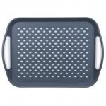 Поднос прямоугольный антискользящий "Мокко", 45,5х32х4,5см