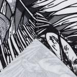 Дорожка на стол «Этель» Palm leaves 40?149 см, 100% хлопок, саржа 190 г/м?